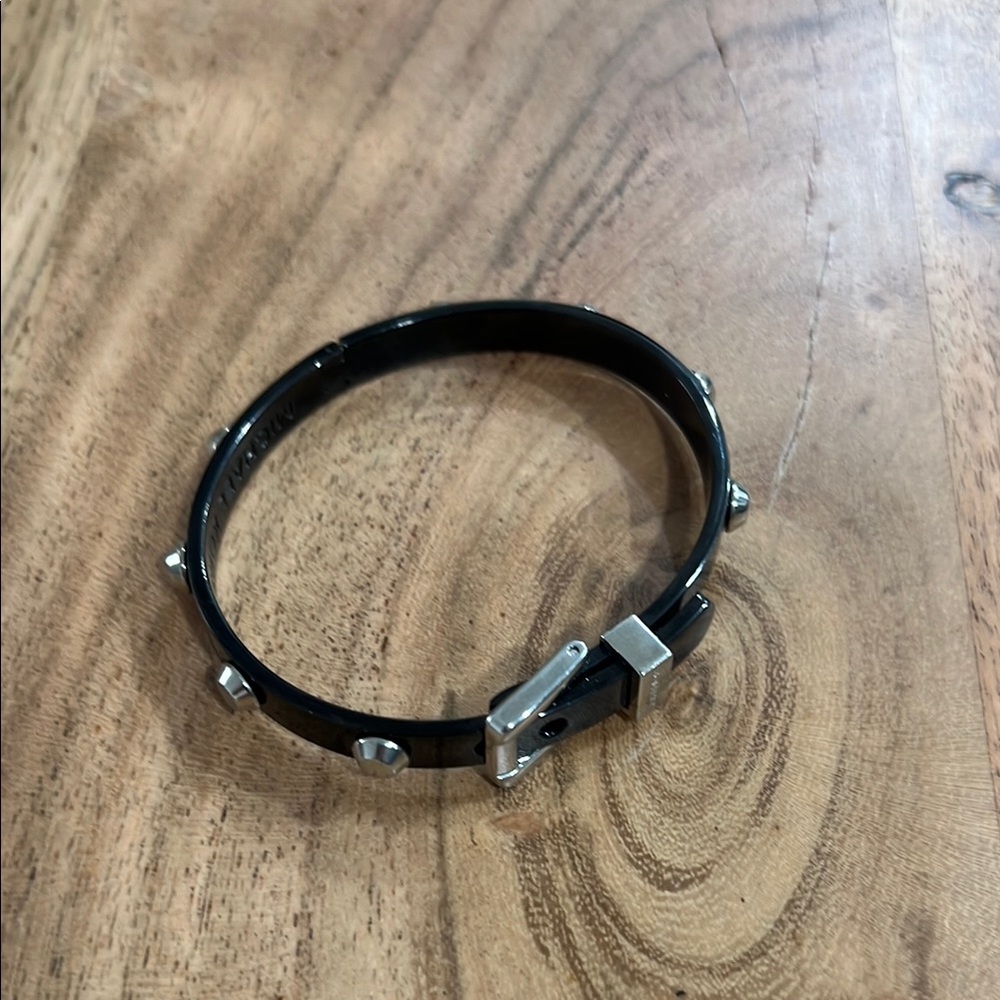 Michael Kors Black and Silver Astor Studded Bracelet - Picture 2 of 11